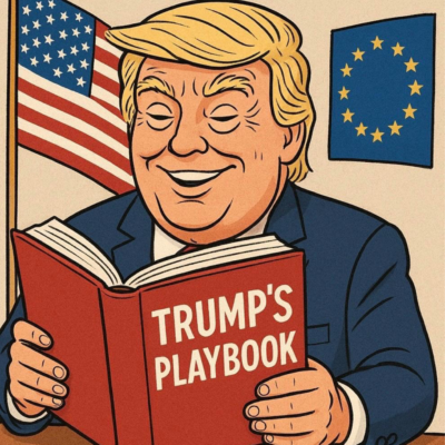 episode TRUMP'S PLAYBOOK: Episode 1: Understanding American Politics: A Deep Dive into Trump's Playbook artwork