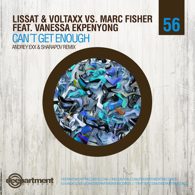 episode Lissat & Voltaxx, Marc Fisher - Can't Get Enough (Andrey Exx & Sharapov Remix) artwork