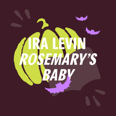 episode Halloweenspecial | Ira Levin - Rosemary's baby artwork