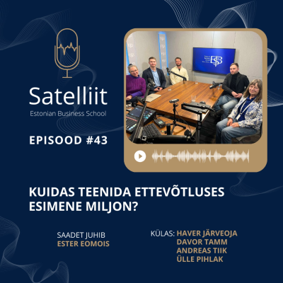 episode Satelliit #43 Kuidas teenida ettevõtluses esimene miljon artwork
