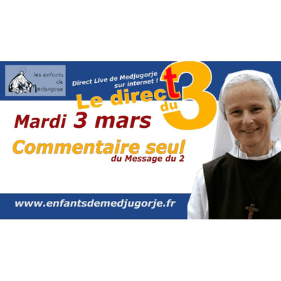 episode Commentaire du message du 2 Mars artwork