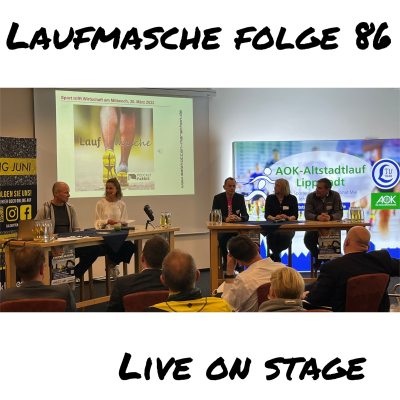 episode Laufmasche live on stage: Sport trifft Wirtschaft artwork
