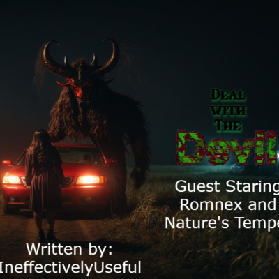 episode "Deal with The Devil" guest starring Romnex and Natures Temper artwork