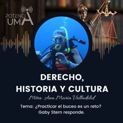 episode Derecho, Historia y Cultura - ¿El buceo es un reto? Gaby Stern. artwork