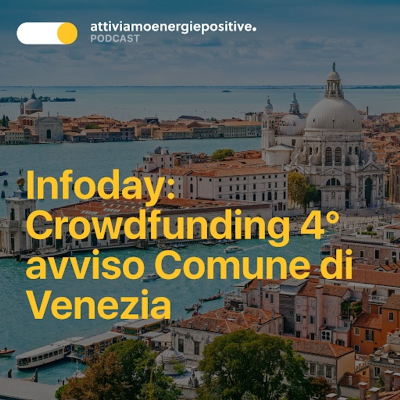 episode Infoday: 4° Crowdfunding Civico del Comune di Venezia artwork