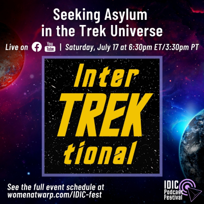episode Seeking Asylum in the Trek Universe artwork