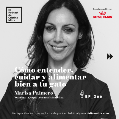 episode Cómo entender, cuidar y alimentar bien a tu gato, con Marisa Palmero. Episodio 366 artwork