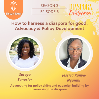 episode How to harness a diaspora for good: Advocacy & Policy Development artwork