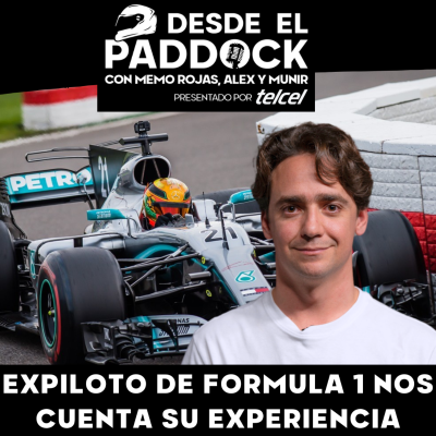 episode Ex-piloto de Formula 1 nos cuenta su experiencia - Esteban Gutíerrez - Desde el Paddock - Capítulo 20 artwork