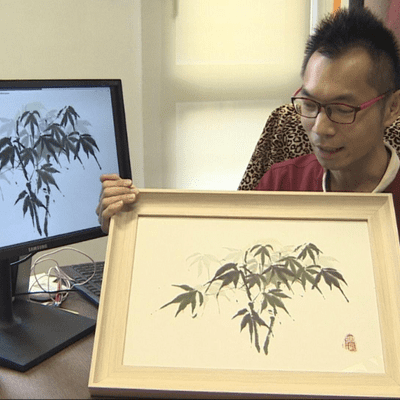 episode Ink painter Wong Chung-yu, Wai Wai @ PMQ & in the studio: HK Sinfonietta’s Woodwind Quartet artwork