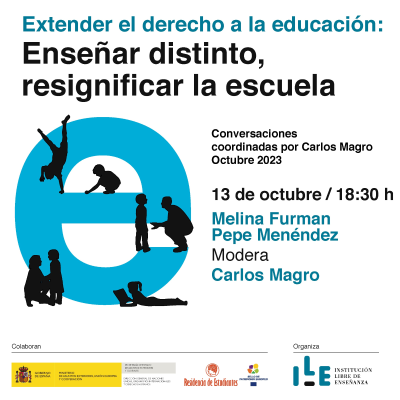 episode Melina Furman y Pepe Menéndez, «Extender el Derecho a la educación. Enseñar distinto, resignificar la escuela» artwork