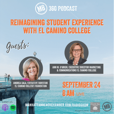 episode Ann M. O'Brien and Andrea Sala, What's new at El Camino College artwork