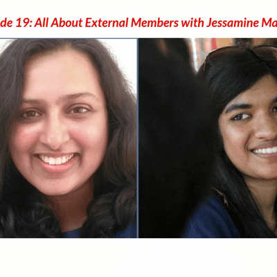 episode Episode 19 - August 2021 - Jessamine Mathew - All About External Members artwork