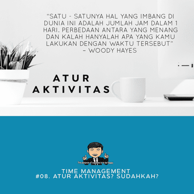 episode #13 - Time Management (Part 8). Atur Aktivitas? Sudah "BERES" kah? artwork