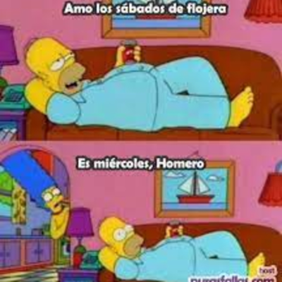 episode "Amo los sábados de flojera; Es miercoles, Homero" artwork