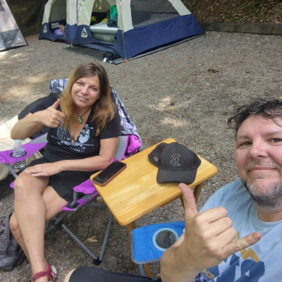 episode MMO: 30 Days Camping Series Kickoff: Days 1-4, Bandits Roost near Wilkesboro, NC artwork