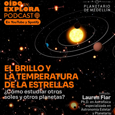 episode Lo que dice un brillo: luz, estrellas y exoplanetas | Planetario de Medellín artwork
