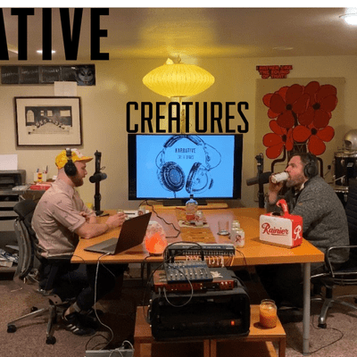 episode Narrative Creatures #19 - Bart Templeman 2-06-20 artwork
