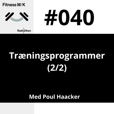 episode #040 Træningsprogrammer (2/2) artwork