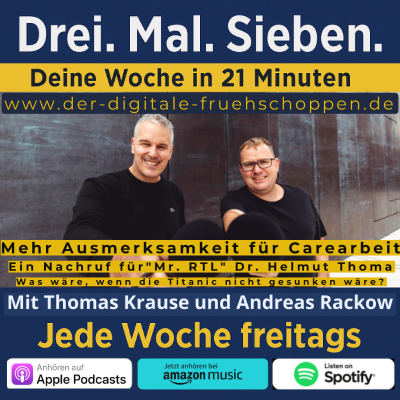 episode Sichtbare Carearbeit - Dr. Helmut Thoma † - Was wäre, wenn... (Titanic) #3 artwork