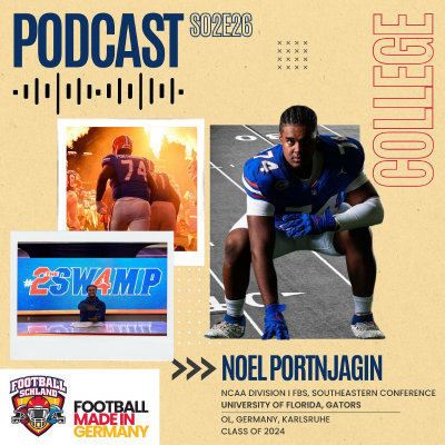 episode S02E26 Im Gespräch mit Noel Portnjagin, OL, University of Florida, Gators artwork