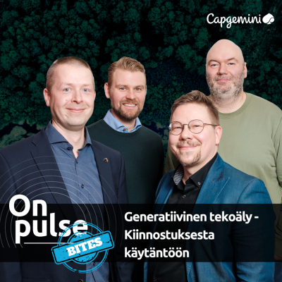 episode BITES JAKSO: Generatiivinen tekoäly suomalaisissa organisaatioissa – kiinnostuksesta käytäntöön artwork