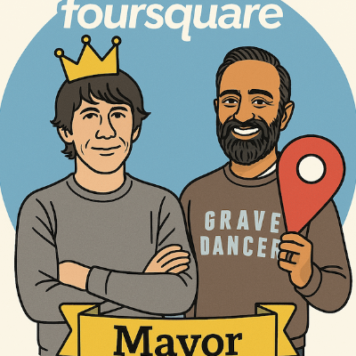 episode Dennis Crowley, Foursquare and Dodgeball artwork