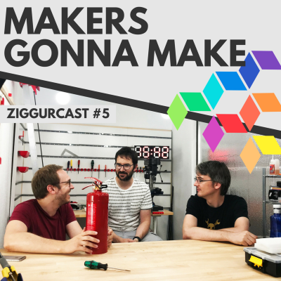 episode Makers - Ziggurcast #5 - James Bruton & Ivan Miranda artwork