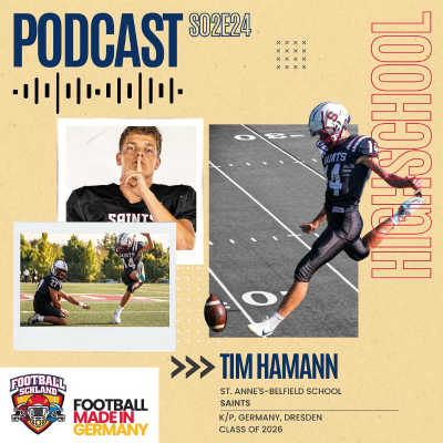 episode S02E24 Im Gespräch mit Tim Hamann, K/P, St. Anne's-Belfield School Saints artwork