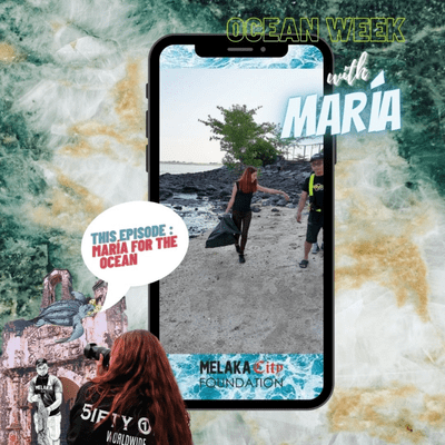 episode Ocean Week 2021 with María of SALUD artwork