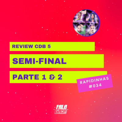 episode RAP #034 - REVIEW CDB 5 (SEMI-FINAL) PARTE 1 & 2 artwork
