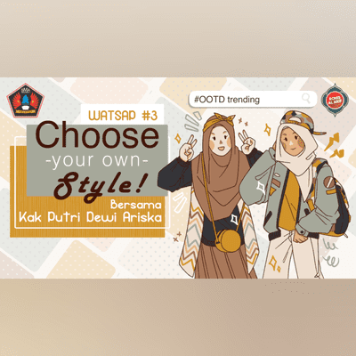 episode CHOOSE YOUR OWN STYLE (WATSAP#3) artwork