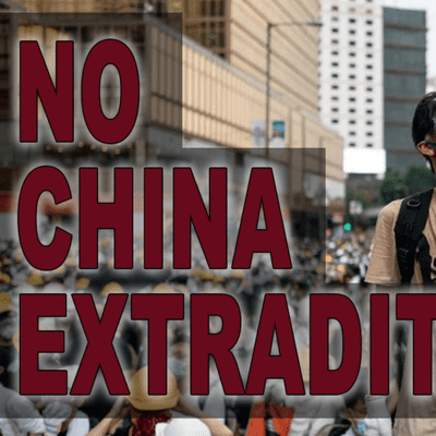 episode Hong Kong rising up against China | Million man march artwork