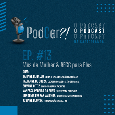 episode PodCer?! #13 | Mês da Mulher & AFCC para Elas artwork