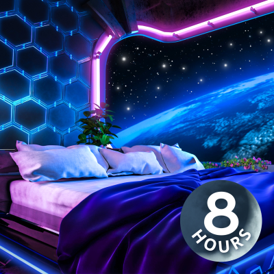 episode White Noise Spaceship Sounds for Sleeping | 8 Hour Sleep Ambience artwork