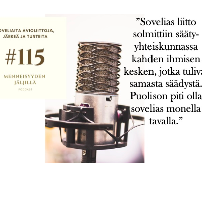 episode #115 Soveliaita avioliittoja, järkeä ja tunteita artwork