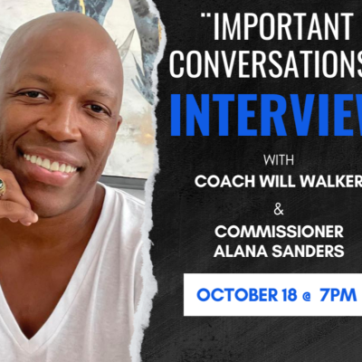 episode Commissioner Alana Sanders Interview with Coach Will Walker artwork