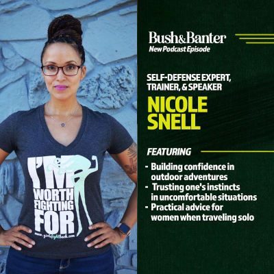 episode Nicole Snell - Self-Defense, Solo Empowerment, and Building Confidence in the Backcountry artwork