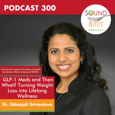 episode 300: GLP-1 Meds and Then What? Turning Weight Loss into Lifelong Wellness – Dr. Gitanjali Srivastava artwork