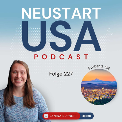 episode Janina Burnett: Zwischen Familienalltag, Medienwelt und Visionen in den USA artwork