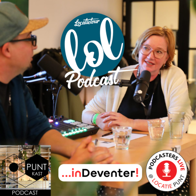 episode PUNTkast #12: Deventer Locatietour LOL PodcastersLIVE! artwork