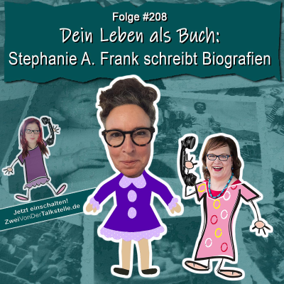 episode DZVDT #210 - Dein Leben als Buch - Stephanie A. Frank schreibt Biografien artwork