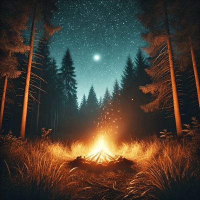 episode Das beruhigende Knistern des FEUERS für tiefe Entspannung artwork