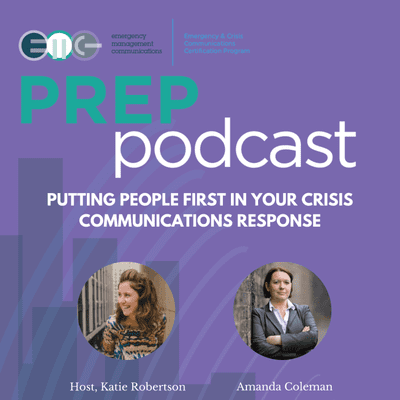 episode Putting People First in Your Crisis Communications Response with Amanda Coleman artwork