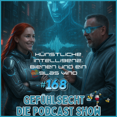 episode Künstliche Intelligenz, Bienen und ein Glas Vino artwork