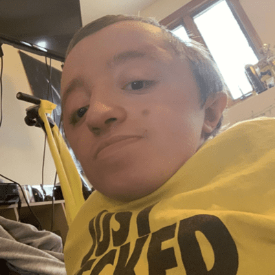episode Brandon Crowell life with Osteogenesis Improfecta. artwork