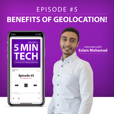 episode Benefits of Geolocation, interview with Eslam. (Episode #5) artwork