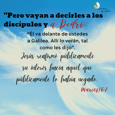 episode Jesús reafirma públicamente su amor hacia Pedro. artwork