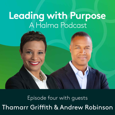 episode Can Purpose and fun co-exist in the workplace? With Thamarr Griffith and Andrew Robinson artwork