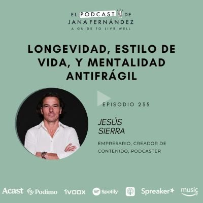 episode Longevidad, estilo de vida y mentalidad antifrágil, con Jesús Sierra artwork